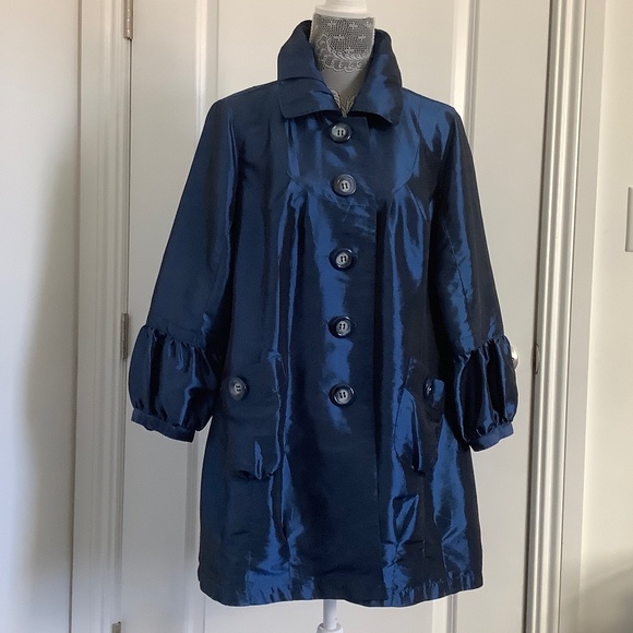 Kenar Stunning Women's Coat Fully Lined, Size 12 - Picture 3 of 15
